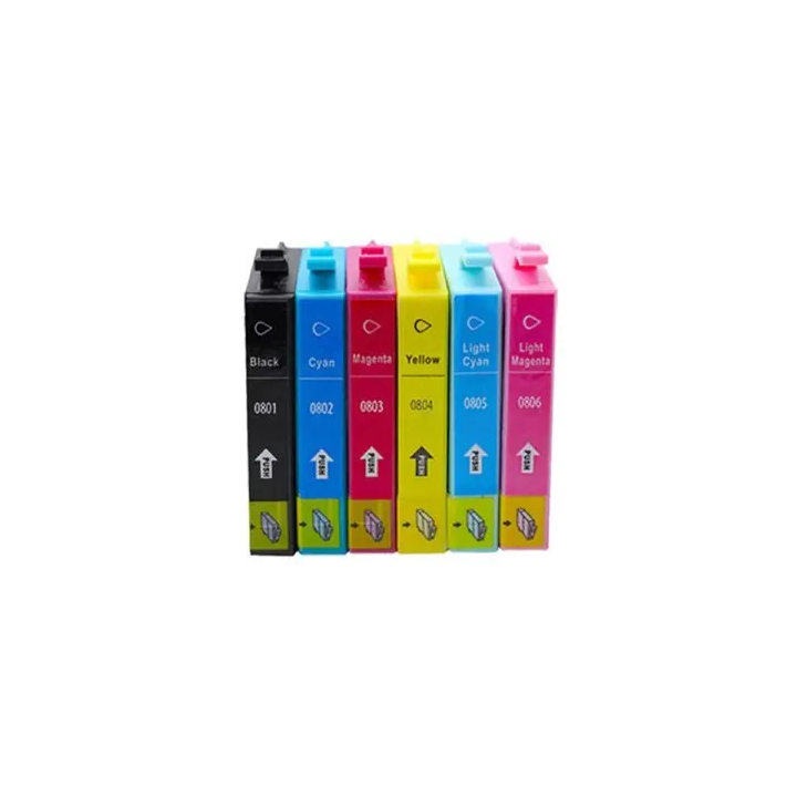 CARTUCCIA INK JET COMPATIBILE EPSON T0802 CIANO