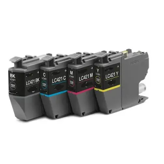 CARTUCCIA COMPATIBILE BROTHER INK JET LC-421 CIANO