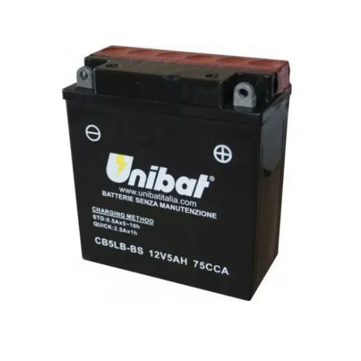BATTERIA UNIBATPER GRUPPO DI CONT. 12V5A