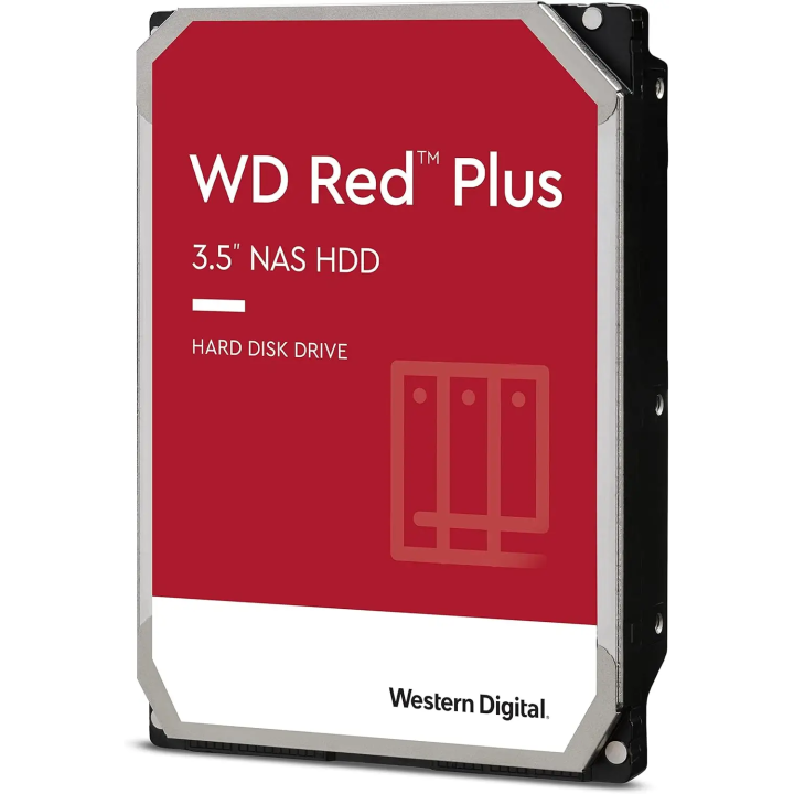 HDD WESTERN DIGITAL 3.5" 4TB SATAIII 256MB RED PLUS NAS