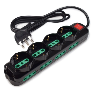 MULTIPRESA TECNOWARE POWER CLEANER INPUT ITA 16A - 4 USCITE ITA/SCHUKO + 8 ITA 10/16A