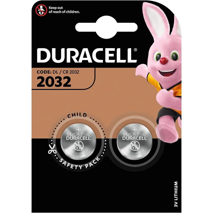 Batteria Duracell CR2032 blister 2 pezzi
