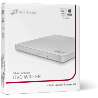 MASTERIZZATORE ESTERNO LG DVD-RW SLIM USB WHITE
