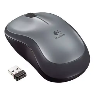 LOGITECH M185 WIRELESS SWIFT GREY 910-002235
