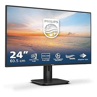 MONITOR PHILIPS 23.8" IPS FHD 100HZ 4MS VGA HDMI MULTIMEDIALE 24E1N1100A