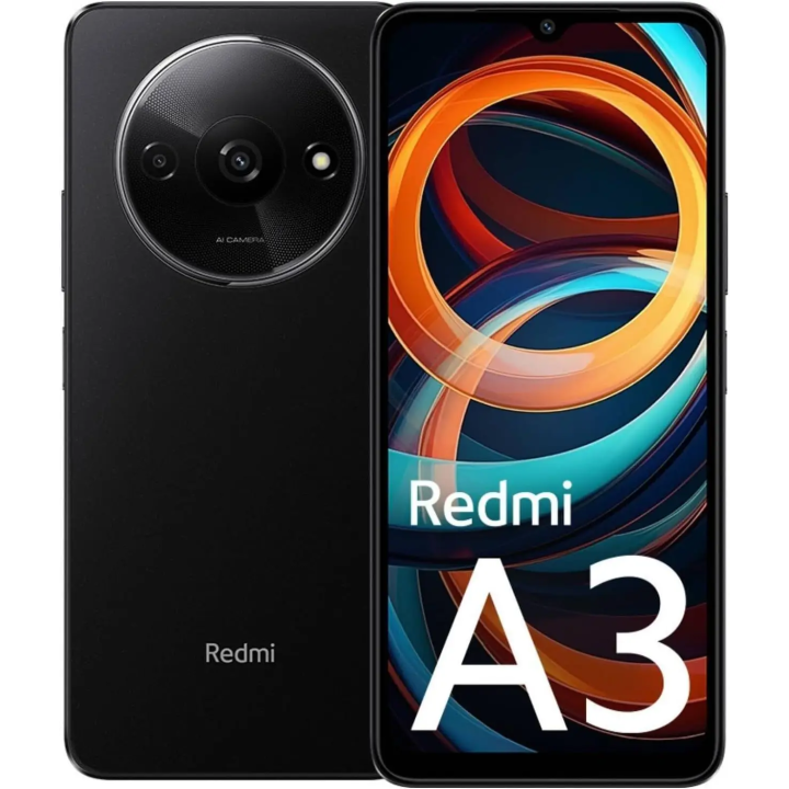 SMARTPHONE XIAOMI REDMI A3
4+128GB DUOS BLACK ITALIA