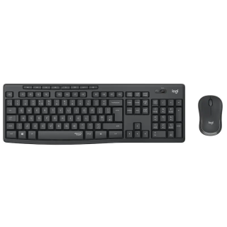 TASTIERA + MOUSE LOGITECH WIRELESS MK295 NERO 920-009797