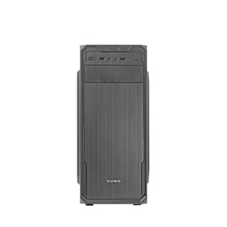 Case Office Atx Nuwo Jester J901 Black 0.4MM SPCC 1*Fan 80mm Nera 2*USB2.0 con Alimentatore 400W