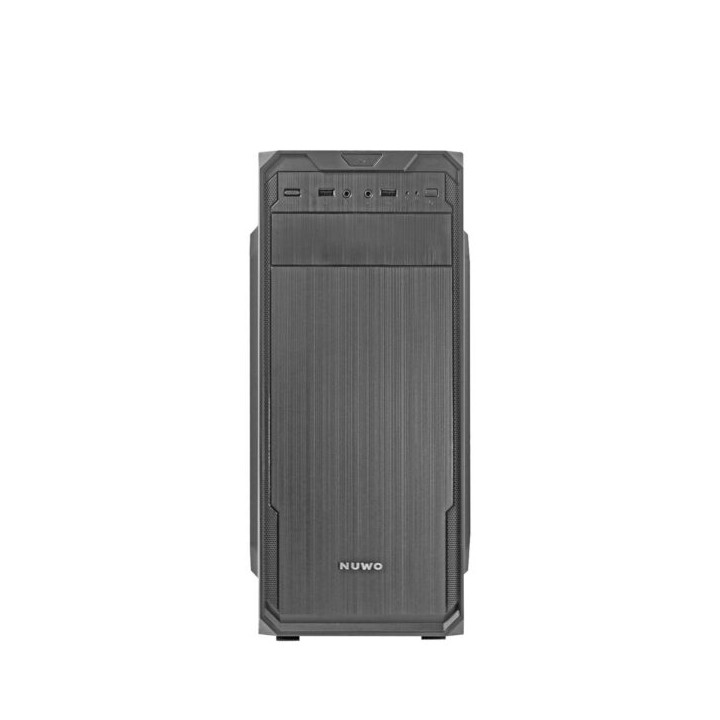 Case Office Atx Nuwo Jester J901 Black 0.4MM SPCC 1*Fan 80mm Nera 2*USB2.0 con Alimentatore 400W
