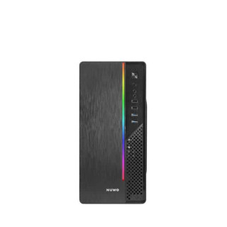 Case Office m-Atx Nuwo Itak I603 Black 0.4MM SPCC 4*USB3./2.0 Strip LED Front + Lettore Card con Alimentatore 240W