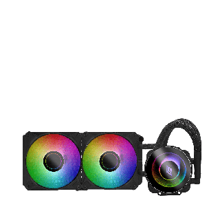 Dissipatore a Liquido Noua Siberus Pro 240 Argb TDP 220W Cpu Intel 1700/1200 Amd Am4 2*Fan 120mm PWM Argb