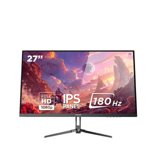 Monitor 27 Pollici Noua HorusX RGB IPS 1920x1080 180Hz HDMI DP Audio in, Speaker, Usb