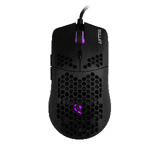 Mouse Gaming Ottico Usb Noua Bullet RGB Pixart 3360 7 Tasti Programmabili 12000DPI Regolabili (24000 Soft.) con Skin in Silicone