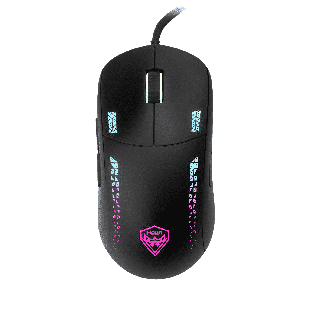 Mouse Ottico Usb Gaming Noua Loop RGB Pixart 3335 Pro 9 Tasti 16000DPI (32000 Soft.) Regolabili