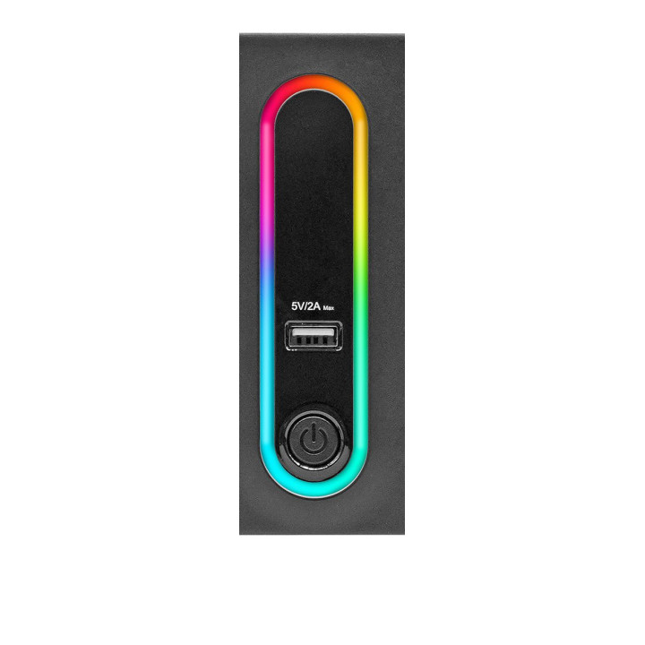 Ups 600VA Gruppo Di Continuità Noua Zeus RGB ULP600VA Line Interactive 360W Onda Sinusoidale Simulata 2*Uscite Shuko + USB 5V/2A