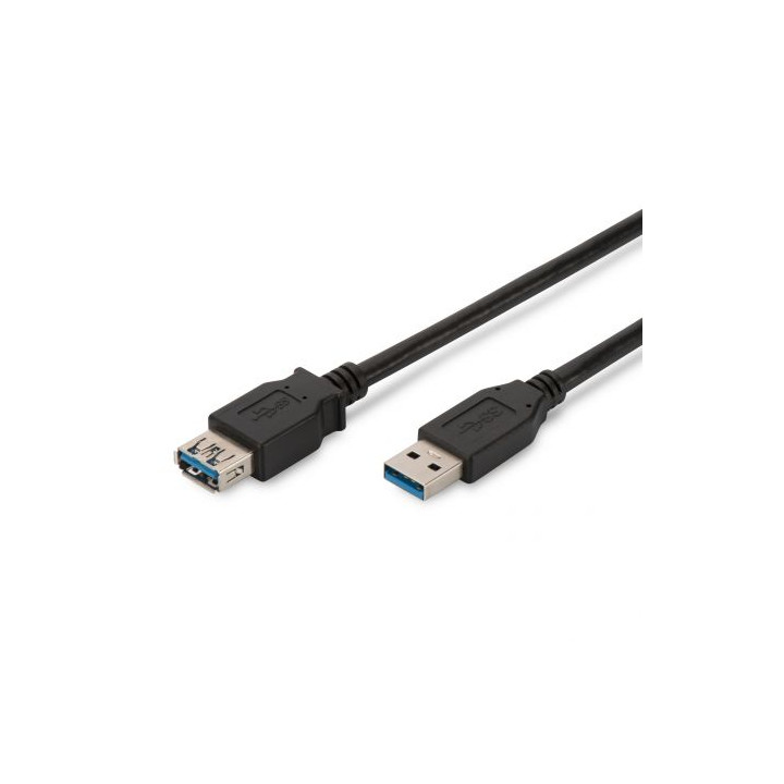 Cavo USB 3.0 A/A M/F 1.8mt NERO EC1008