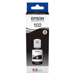 EPSON 102 ECOTANK PIGMENT BLACK INK BOTTLE