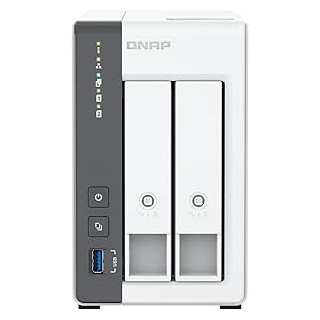 NAS QNAP 2*BAY 2.5"/3.5" ARM QC 2.0GHZ 4GB USB 2.5GBLAN