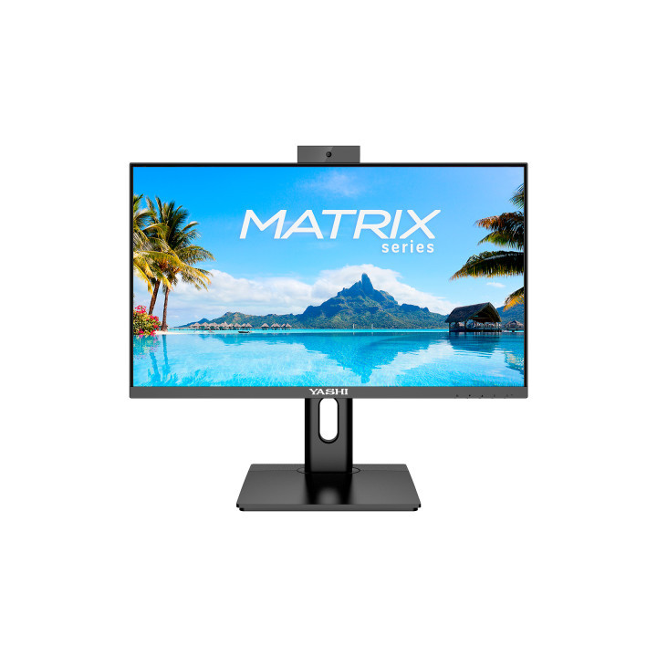 MONITOR YASHI 24" Nero Webcam integrata MM YZ2493