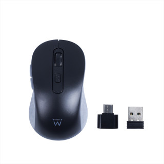 Mouse ottico Wireless 800-1200-1600dpi 6D
Silent Adattatore Type-C Antracite/Nero