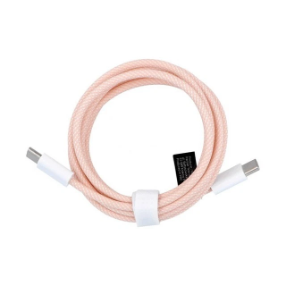 Cavo intrecciato Fast serie Smart da C a C PD 60 W 1mt Rosa