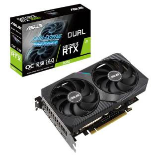 SVGA ASUS DUAL-RTX3060-O12G-V2 nVidia RTX3060 PCIe4.0 12GDDR6 192bit HDMI