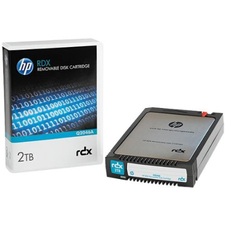 HPE RDX 2TB Removable Disk Cartridge