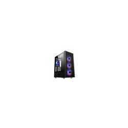 CASE ITEK M.TOWER "VERTIBRA H210" GAMING  2*USB3, 4*12cm fan ARGB, Trasp Wind, -  ITGCAVH210