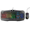 KIT TASTIERA+MOUSE ITEK "T20" MEMBRANA, RGB, MULTIMEDIALE, SW, USB - ITKMGMMT20