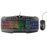 KIT TASTIERA+MOUSE ITEK "T20" MEMBRANA, RGB, MULTIMEDIALE, SW, USB - ITKMGMMT20