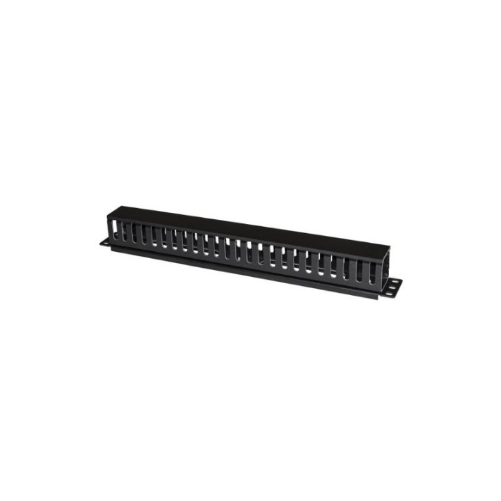 LKORG1UL PANNELLO PASSACAVI 1 UNITA' A GABBIA PER
RACK 19" CON COPERCHIO SCORREVOLE 25 SLOT
COLORE NERO