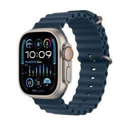 APPLE WATCH MREG3TY/A Ultra 2 GPS + Cellular, 49mm Titanium Case with Blue Ocean Band