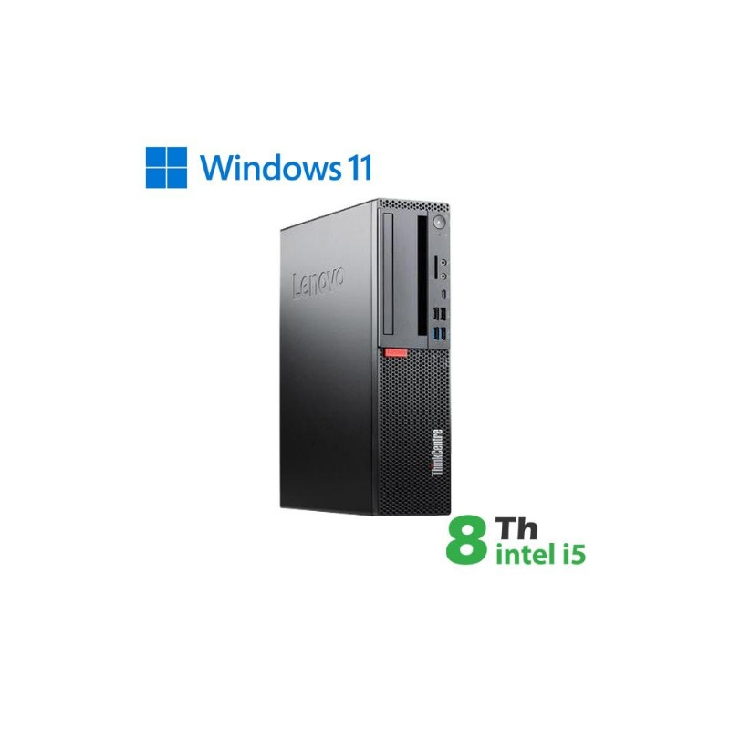 PC LENOVO RINOVO REFURBISHED ThinkCentre M920S RN84522111 SFF i5-8x00 8GB SSD NEW 240GB W11P