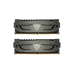 KIT DDR4 PATRIOT "VIPER 4 STEEL" 32GB (2X16GB) 3200Mhz - CL 16 ALUMINIUM HEAT SHIELD - PVS432G320C6K