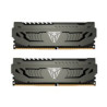 KIT DDR4 PATRIOT "VIPER 4 STEEL" 32GB (2X16GB) 3200Mhz - CL 16 ALUMINIUM HEAT SHIELD - PVS432G320C6K