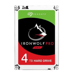 HD SEAGATE  IRON WOLF PRO SATA3 4TB 3.5" 7200 RPM  128mb cache 24x7 - NAS HDD - ST4000NE001- Gar. 5 anni/2Y SERVIZIO RESCUE