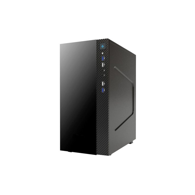 CASE ITEK MICRO ATX "SMALLCOM-G" MINI TOWER 2*USB2, 2*USB3, No Alim. Glossy - ITOCSCG122