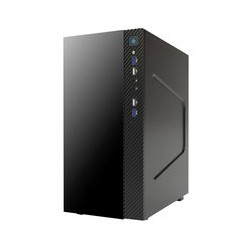 CASE ITEK MICRO ATX "SMALLCOM-G" MINI TOWER 2*USB2, 2*USB3, No Alim. Glossy - ITOCSCG122