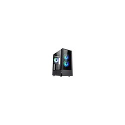 CASE ITEK M.TOWER "VERTIBRA Q210" GAMING  2*USB3, 4*12cm fan ARGB, Trasp Wind, -  ITGCAVQ210