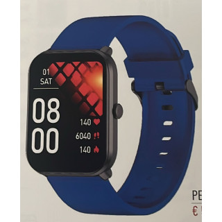 Smartwatch Paul Edward Colore Blue 
CPU: Realtek8762CK, Materiale cinturino: Silicone, Batteria: 220mAh
display: 1,69''