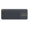 TASTIERA LOGITECH "WIRELESS TOUCH K400 UNIFYING" Compatibile con Windows 10 NERA - 920-007135