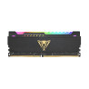 KIT DDR4 PATRIOT "VIPER STEEL RGB BLACK" 16GB (2x8GB) 3200Mhz CL18 - RGB- HS DUAL CHANNEL PVSR416G320C8K