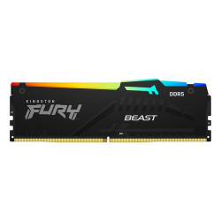 DDR5 KINGSTON  32Gb 5600Mhz -  FURY BEAST RGB CL40 DIMM - KF556C40BBA-32