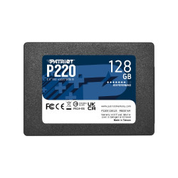 SSD PATRIOT 128GB P220 2.5" SATA3 READ:550MB/WRITE:480 MB/S - P220S128G25