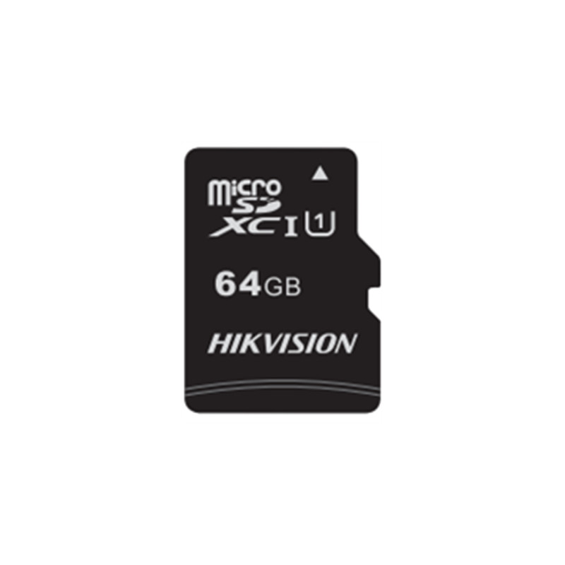 SD-MICRO HIKSEMI (by Hikvision) 64GB C1 CLASS 10 UHS-I  + ADATTATORE - HS-TF-C1(STD)/64G/Adapter