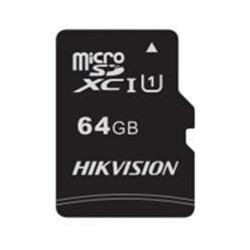 SD-MICRO HIKSEMI (by Hikvision) 64GB C1 CLASS 10 UHS-I  + ADATTATORE - HS-TF-C1(STD)/64G/Adapter