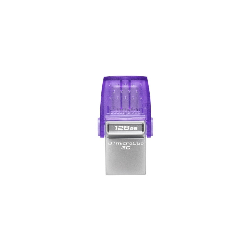 FLASH DRIVE KINGSTON USB 3.2  128GB "DT DUO"- USB-C+USB3 - DTDUO3CG3/128GB