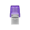 FLASH DRIVE KINGSTON USB 3.2  128GB "DT DUO"- USB-C+USB3 - DTDUO3CG3/128GB