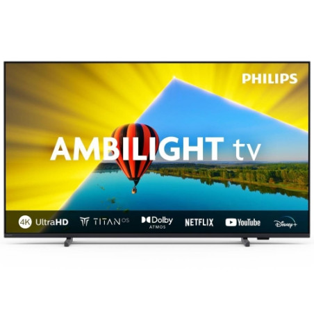 TV PHILIPS LED 55'' SMART TV 55PUS8079/12 UHD 4K 3HDMI 2USB Wi-Fi DVB-T/T2/T2-HD/C/S/S2