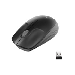 MOUSE LOGITECH "Wireless Mouse M190 " USB 1000 dpi 3 PULSANTI GRIGIO ANTRACITE 910-005905